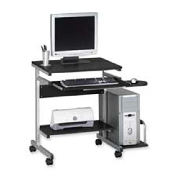 Guest Room PC Desk Cart- 5 Casters- 36-.50 in x19-.25 in x31-.25 in - Med. Cherry GU1674155 - main